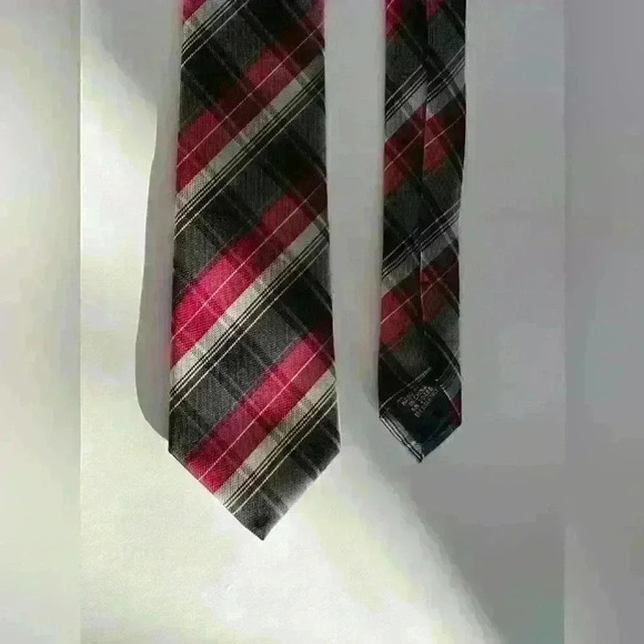 Pierre Cardin tie red/black - Picture 2 of 4